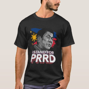 T-shirt Je soutiens le partisan du PRRD Digong Duterte Phi