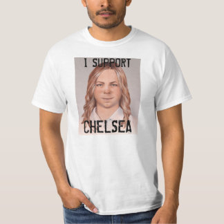 T-shirt Je soutiens l'effectif de Chelsea