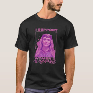 T-shirt Je soutiens les femmes qui se trompent
