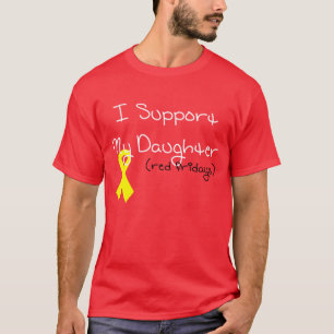 T-shirt Je soutiens ma fille