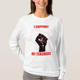 T-shirt Je soutiens mes professeurs