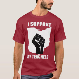 T-shirt Je soutiens mes professeurs