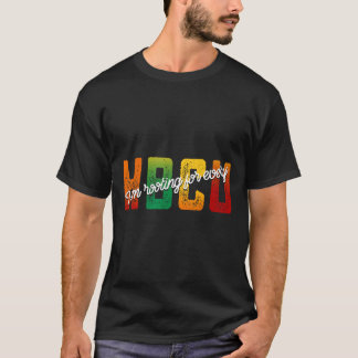 T-shirt Je soutiens pour chaque Hbcu Mois d'Histoire Noire