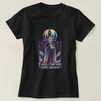 T-shirt Je suce.. mais seulement avec consentement