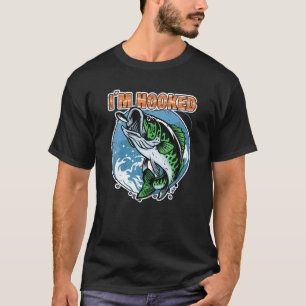 T-shirt Je Suis Accompagné D'Un Jeu De Pêche Drôle Pour Pê