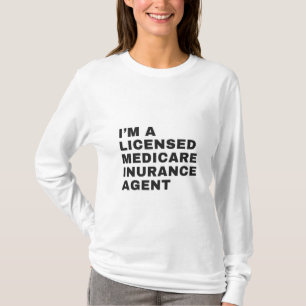 T-SHIRT JE SUIS AGENT D'ASSURANCE-MÉDICAMENTS AUTORISÉ