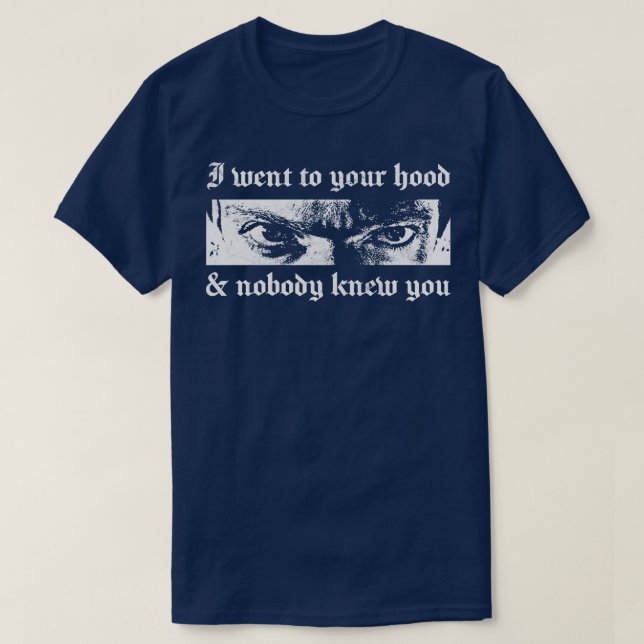 T-shirt Je Suis Allé Dans Votre Hotte Personne Ne Vous Con (Design devant)