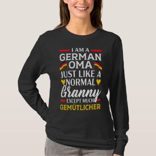 T-shirt Je Suis Allemand Oma Grandma Deutschland Allemagne