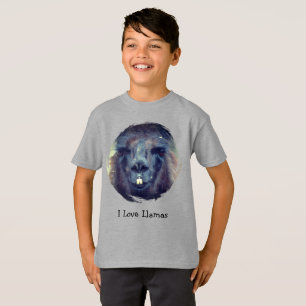 T-shirt Je suis amoureux de la ferme d'animaux de Llamas