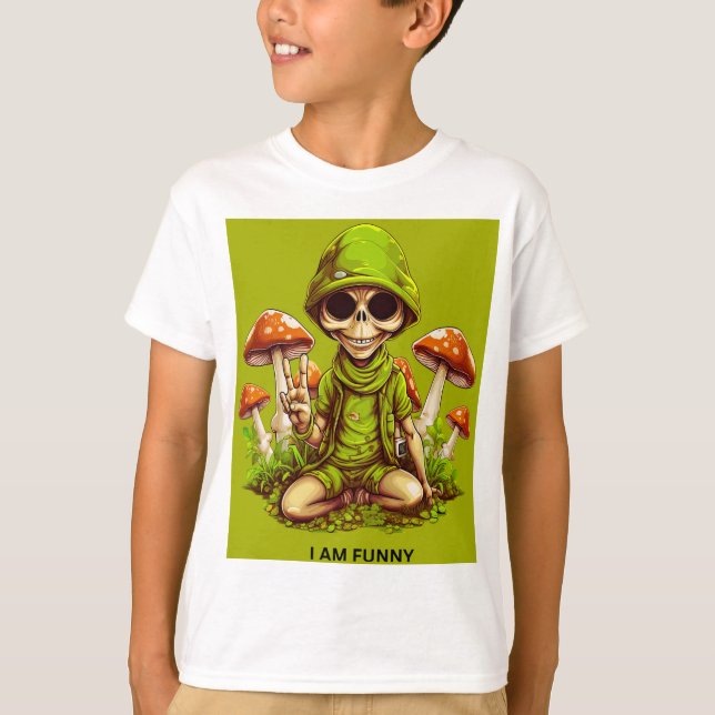 T-SHIRT JE SUIS AMUSANT (Devant)