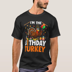 T-shirt Je suis Anniversaire Turquie Thanksgiving Matching