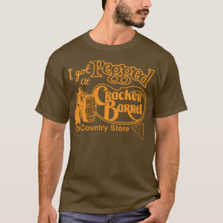 T-shirt Je suis arrivé à Pegging une chaîne américaine de