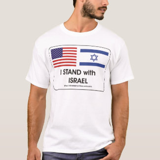 T-shirt Je suis avec Israël