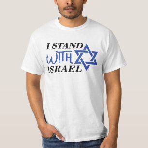 T-shirt Je Suis Avec Israël fierté