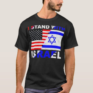 T-shirt Je Suis Avec Israël, Le Conflit Palestinien Israél