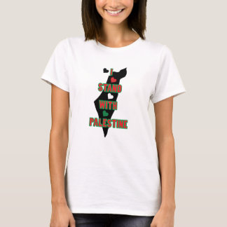 T-shirt Je Suis Avec La Palestine