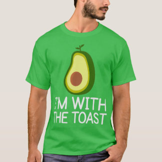 T-shirt Je suis avec l'Avocado 1 1