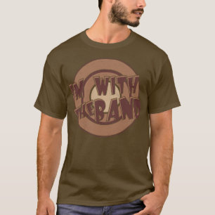 T-shirt Je suis avec le Brown Vintage