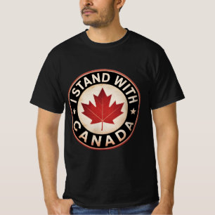 T-shirt Je suis avec le Canada