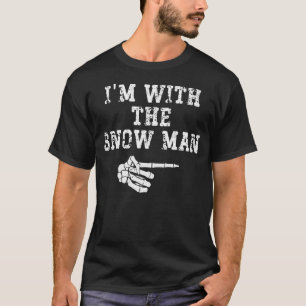 T-shirt Je suis avec le Hallo des couples de jumelage de p