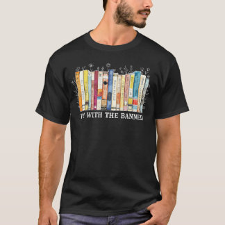 T-shirt Je Suis Avec Le Livre Floral De Lecture De Profess