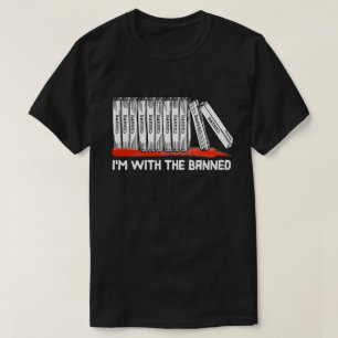 T-shirt Je suis avec les livres interdits