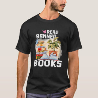 T-shirt Je suis avec les livres interdits J'ai lu les livr