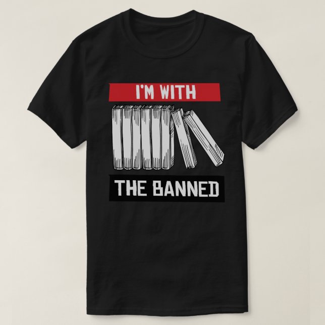 T-shirt Je suis avec l'interdiction (Design devant)