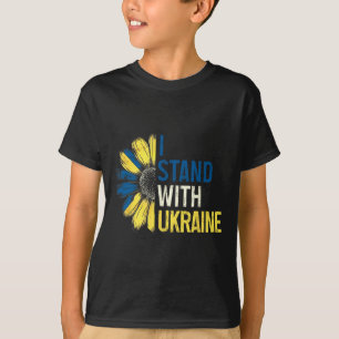 T-shirt Je suis avec l'Ukraine 2025 Chemises Drapeau ukrai