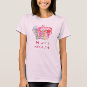 T-shirt Je suis avec Meghan Markle