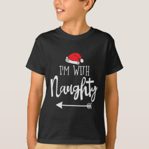 T-shirt Je suis avec Nice I Christmas Twosome costume cade