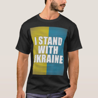 T-shirt Je Suis Avec Ukraine Ukrainienne Priez Pour Sauver