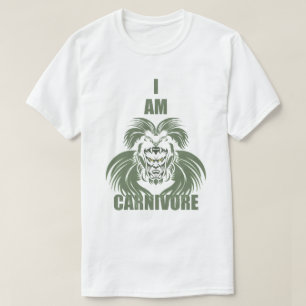 T-SHIRT JE SUIS CARNIVORE