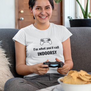 T-shirt Je suis ce que vous appelleriez un joueur personna