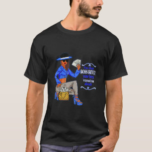 T-shirt Je suis cette patronne slang urbain entrepreneur f