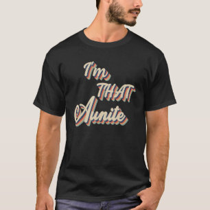 T-shirt Je suis cette tante Meilleure Tante Vintage Mignon
