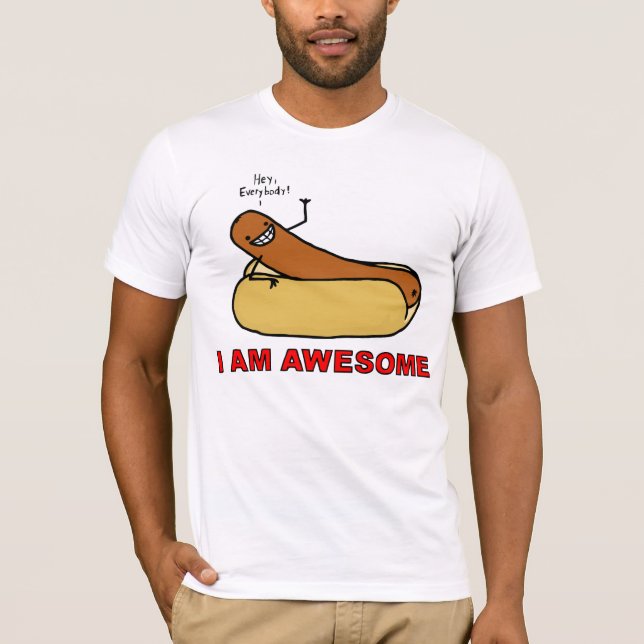T-shirt Je suis chemise impressionnante (Devant)
