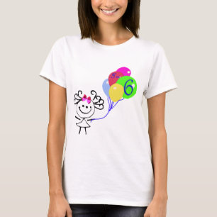 T-shirt Je suis chiffre de 6 bâtons