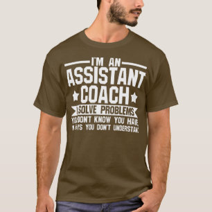 T-shirt Je suis coach coach team 