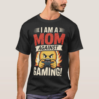 T-shirt Je suis contre GAMING-Photoroom