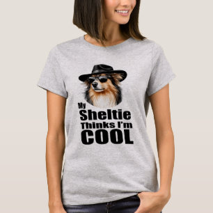 T-shirt Je suis Cool Sheltie