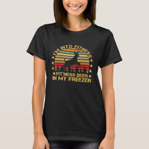 T-shirt Je Suis Dans Fitness Deer Dans Mon Freezer Huntin