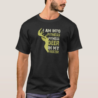 T-shirt Je suis dans Fitness Fit ness Deer Dans Mon Freeze