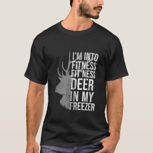 T-shirt Je suis dans Fitness Fit ness Deer Dans Mon Freeze