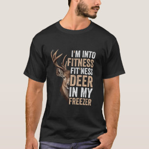 T-shirt Je suis dans Fitness Fit ness Deer Dans Mon Freeze