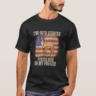 T-shirt Je suis dans Fitness Fit ness Deer In My Freezer U