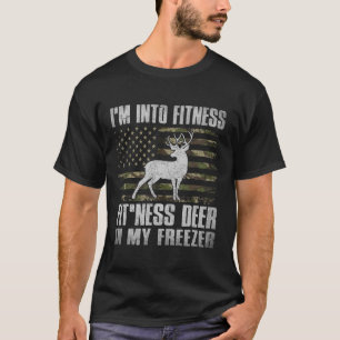 T-shirt Je suis dans Fitness Fitness Deer dans My Freezer