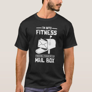 T-shirt Je suis dans Fitness Fitness Forfait Postal Servic