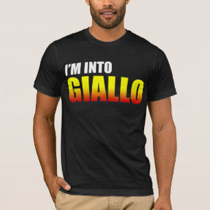 T-shirt Je suis dans Giallo