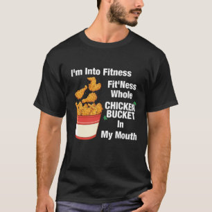 T-shirt Je suis dans la forme, Ajuster'ness entier seau de